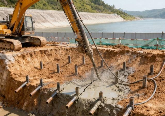 平山注浆管应用于水利工程领域